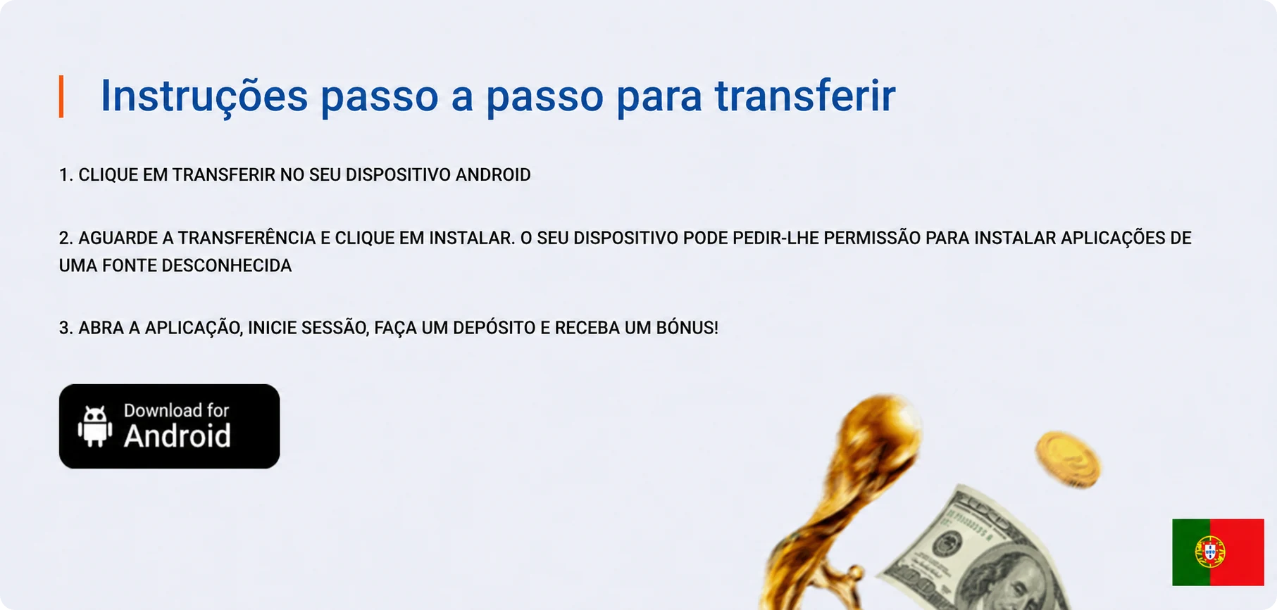 Instruções de download da app Mostbet para Android
