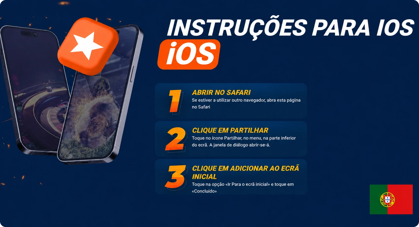 Instruções Mostbet para iPhone pelo Safari